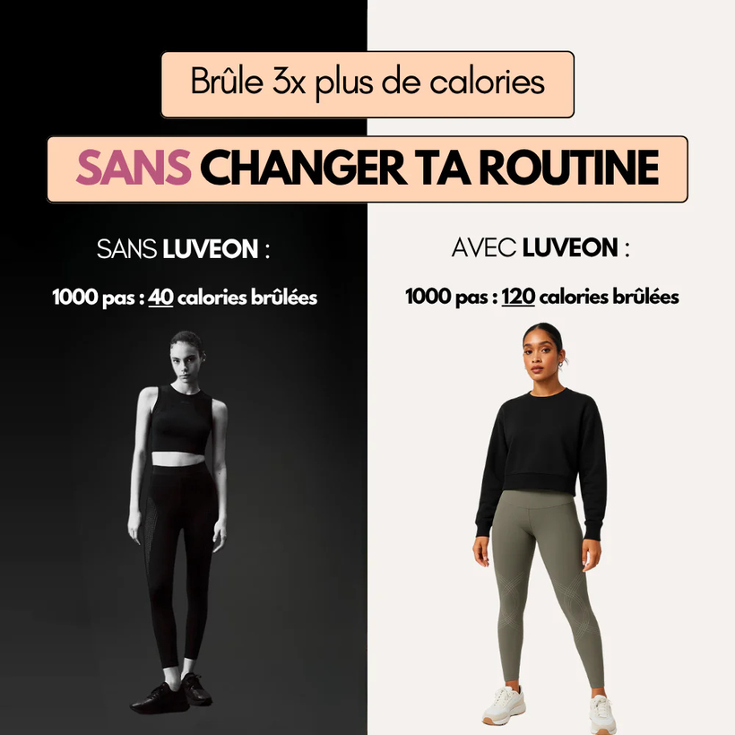Cliente portant le Legging Luveon